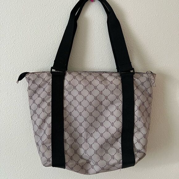 LAUREN By Ralph Lauren Signature Canvas Tote - Picture 2 of 7